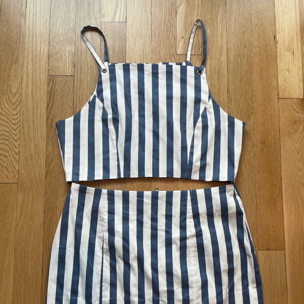 superdown Stripped Two Piece Set (Top & Bottom)